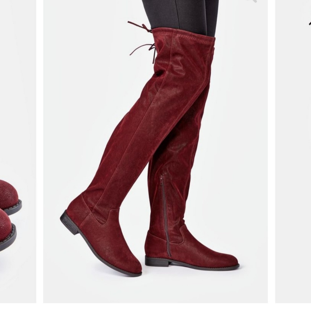 Burgundy Boots